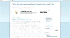 Desktop Screenshot of fafsa.blogspot.com