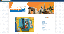 Desktop Screenshot of embarquefacil.blogspot.com