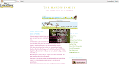 Desktop Screenshot of mardisfamily.blogspot.com