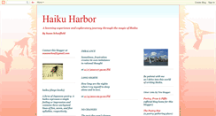 Desktop Screenshot of haikuharbor.blogspot.com