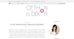 Desktop Screenshot of otthonesdekor.blogspot.com