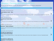 Tablet Screenshot of catequesevalparaiso.blogspot.com