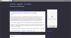 Desktop Screenshot of liberteegalitetrivialite.blogspot.com