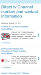 Mobile Screenshot of directtvnumber.blogspot.com