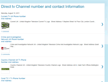 Tablet Screenshot of directtvnumber.blogspot.com