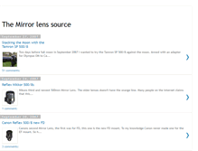Tablet Screenshot of mirrorlens.blogspot.com