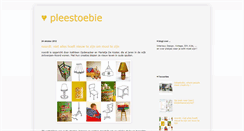 Desktop Screenshot of pleestoebie.blogspot.com