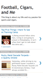 Mobile Screenshot of footballcigarsandme.blogspot.com