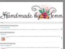 Tablet Screenshot of handmadebyjenn.blogspot.com