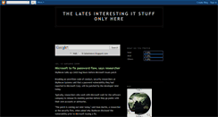 Desktop Screenshot of it-latestnews.blogspot.com
