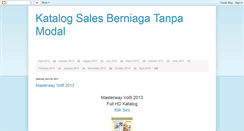 Desktop Screenshot of katalogsales.blogspot.com