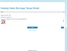 Tablet Screenshot of katalogsales.blogspot.com