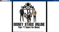 Desktop Screenshot of disneystarsonline.blogspot.com