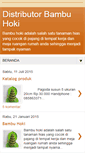Mobile Screenshot of jualbambuhoki.blogspot.com