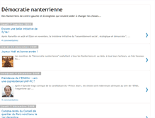 Tablet Screenshot of democratienanterrienne.blogspot.com