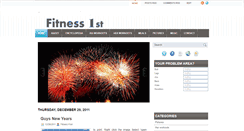 Desktop Screenshot of fit1st.blogspot.com