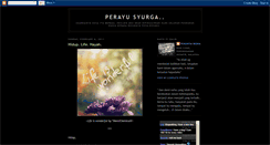 Desktop Screenshot of perinduilahi.blogspot.com