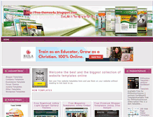 Tablet Screenshot of free-themes4u.blogspot.com
