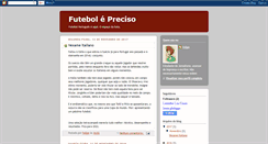 Desktop Screenshot of futebolepreciso.blogspot.com