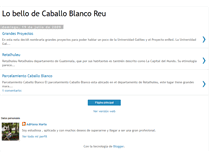 Tablet Screenshot of conocecaballoblancoreu.blogspot.com