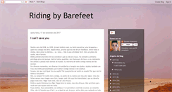Desktop Screenshot of bybarefeet.blogspot.com