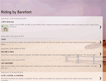 Tablet Screenshot of bybarefeet.blogspot.com