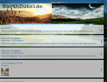Tablet Screenshot of earthoutside.blogspot.com