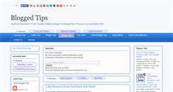 Desktop Screenshot of bloggedtips.blogspot.com