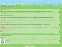 Tablet Screenshot of isthatreallyaword.blogspot.com