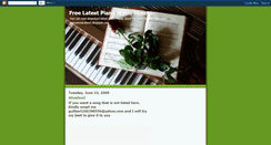 Desktop Screenshot of my-pianomusicsheet.blogspot.com