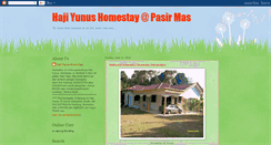 Desktop Screenshot of hajiyunushomestay.blogspot.com