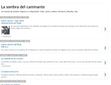 Tablet Screenshot of caminosdesombra.blogspot.com