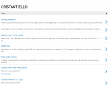 Tablet Screenshot of cristantiello.blogspot.com