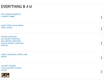 Tablet Screenshot of everythingbe4u.blogspot.com