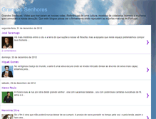 Tablet Screenshot of grandessenhores.blogspot.com