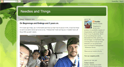 Desktop Screenshot of needlesandthings.blogspot.com