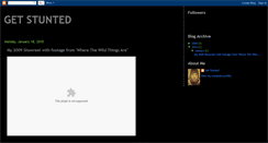 Desktop Screenshot of getstunted.blogspot.com