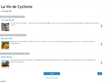 Tablet Screenshot of laviedecyclisme.blogspot.com