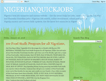 Tablet Screenshot of nigerianquickjobs.blogspot.com