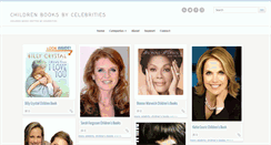 Desktop Screenshot of children-books-celebrities.blogspot.com