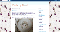 Desktop Screenshot of dollsbyhand.blogspot.com