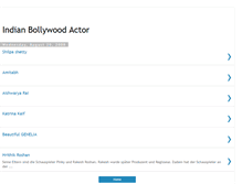 Tablet Screenshot of indianbollywoodactor.blogspot.com