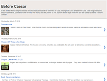 Tablet Screenshot of beforecaesar.blogspot.com