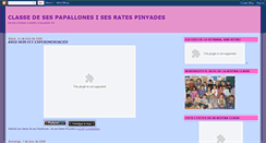 Desktop Screenshot of classepapallonesiratespinyades.blogspot.com