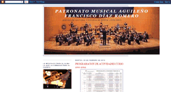 Desktop Screenshot of bandamusicaaguilas.blogspot.com