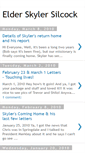 Mobile Screenshot of elderskylersilcock.blogspot.com