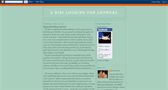 Desktop Screenshot of abibilookingforanswers.blogspot.com