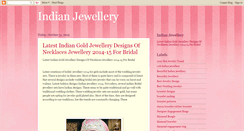 Desktop Screenshot of 1indian-jewellery.blogspot.com