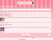 Tablet Screenshot of 1indian-jewellery.blogspot.com