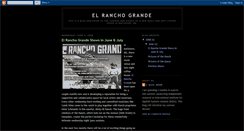 Desktop Screenshot of elranchogrande.blogspot.com